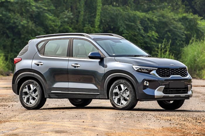 Kia Sonet front quarter Kia Sonet front quarter